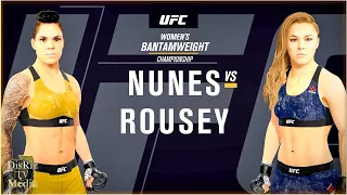 Ultimate Fighting Championship | UFC 4 | BantamWeight (W) Championship Mode | Nunes vs. Rousey