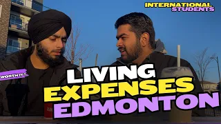 Living expenses in 2023 in Edmonton AB ca || International Students in Edmonton || Vlog 02