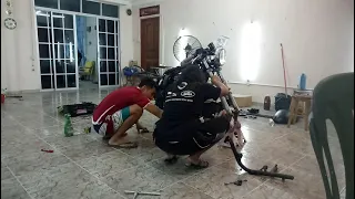 Suzuki GSX750F Engine disassemble.