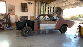 1966 Mustang Front Suspension Installation.