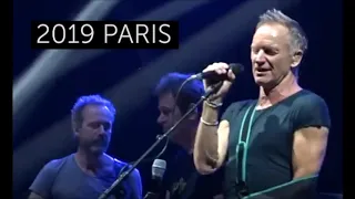 STING - Message in a Bottle (Paris 18-10-2019 AccorHotels Arena  France (FM RADIO)