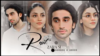 Rait zara si x HaBeer ( Hannan x Abeer) Sirf tum drama ( Hamza Sohail x Anmol baloch)