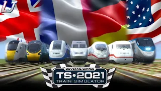 Train Simulator 2021 - Electric High Speed Trains (RACE!)