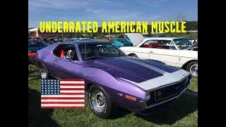 Ranking the Top 5 Most Underrated AMERICAN MUSCLE Cars