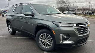 2023 Chevrolet Traverse LT Leather 3.6 POV Test Drive & Review