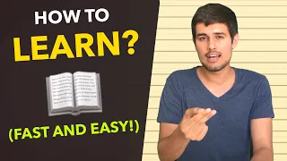 How to Learn Anything Easily and Fast! | By Dhruv Rathee