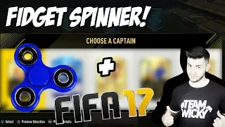 FIFA 17 ДРАФТ - FIDGET SPINNER ПРЕДИЗВИКАТЕЛСТВО!!!