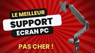 Le meilleur support d'écran PC  | Bras pour écran avec suspension gaz "Floating Screen"  | HFTEK