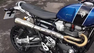 Triumph Scrambler 1200 XC/XE Vance and Hines 2 into 1 Full Exhaust System