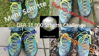 10.000 Schritte Challenge - Mehr Schritte - Weniger Kilos - Fit durch den Lockdown im Homeoffice