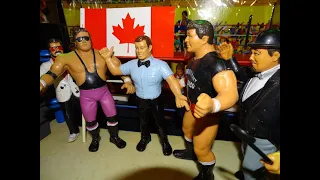 WWF LJN - Bret "The Hitman" Hart vs "Magnificent" Don Muraco - LJN WWF Playtime Wrestling Federation