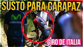 CARAPAZ SE CAE y ATACA | RESUMEN etapa 10 del Giro de Italia 2022