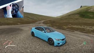 BMW M4 Coupe Forza Horizon 4 Fortune Island G29 Gameplay