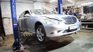 Премиум распил из Японии. Mercedes-Benz AMG w221 (ДакАвто 14 выпуск)