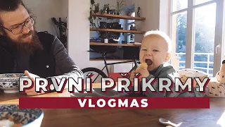 VLOGMAS | První příkrmy a tipy na knížky!