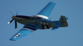 North American P-51D Mustang "Louisiana Kid" @ Airshow Albstadt-Degerfeld 2015
