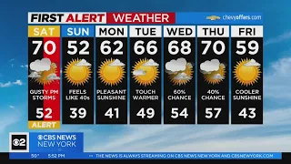 First Alert Forecast: CBS2 3/31 Evening Weather at 6PM