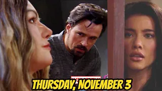 FULL - The Bold and the Beautiful 11/3/2022 | B&B Spoilers Thursday, November 3