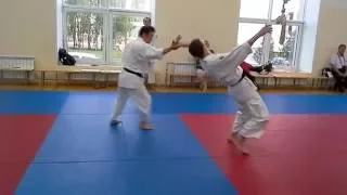 Kuzushi Omote - 7 techniques of break balance - Tomiki Aikido - Satoh Tadayuki, 7 dan