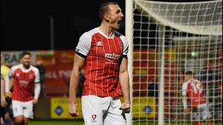 Will Boyle reaches the 20 goal milestone for Cheltenham Town