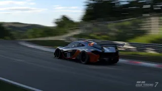 Gran Turismo 7 - McLaren P1 GTR at the Nordschleife