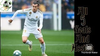 Gareth Bale All Goals And Assists 2019/2020!!~FootballGoalsTV
