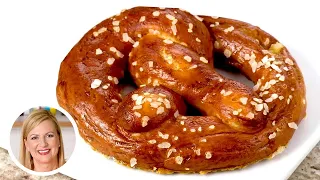 Professional Baker Teaches You How To Make PRETZELS!