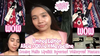 Limited Edition Alice + Olivia X Maybelline New York Review and Try-on | IMYOURBABYBOO