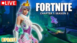 🔴Fortnite [LIVE] Playing With Subs. Chapter 5 Crown Hunt. Come Say Hi!