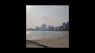 Wave in Haeundae, South Korea