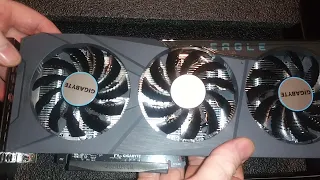 UNBOXING Gigabyte Eagle RX 6600 AMD graphics card gpu from Amazon, 1080p Gaming
