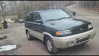 1998 Mazda MPV Allsport 4WD Cold start and walk around