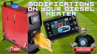 Best Modifications To Improve Your Diesel Heater - improve Performance #dieselheater #modified