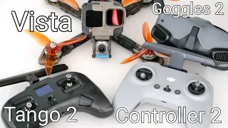 DJI FPV Controller 2 Vs TBS Tango 2 Pro V3 Flight Experience 😲