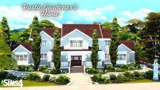 🪴Rustic Gardener's Home🌻🪻 // No  CC // Sims 4 Speedbuild