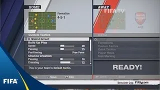 FIFA Interactive Tutorial: Tactics