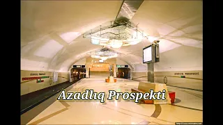 "Azadlıq Prospekti" metrosu melodiyası 2 Versiyalı / Мелодия станции "Азадлыг Проспекти"