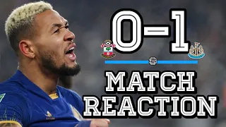 LIVE | SOUTHAMPTON 0-1 NEWCASTLE | MATCH REACTION