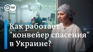 "Конвейер спасения". Как работает под обстрелами уникальный госпиталь в украинском Днепре