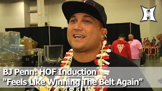 BJ Penn Says UFC Hall OF Fame Induction “Feels Like Winning The Belt Again”