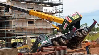 TOP 10 Extremely Dangerous Crane Fails & Heavy Equipment Gone Wrong Compilation !