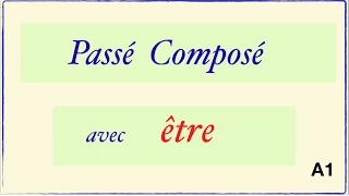 Урок французского языка. Le Passé Composé avec être.