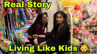 Living Like Kids 👶 For 24 Hours || Real Story || Prabh & Rashi