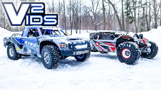 Let's Get It.. LOSI SUPER BAJA REY 2.0 VS SUPER ROCK REY