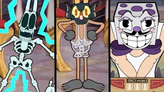 Cuphead 15 Fan Made Knockouts Of The Cuphead Show Devil And King Dice ( Animation )