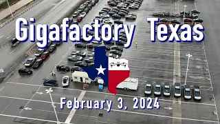 "Cybertruck Production Increase"  Tesla Gigafactory Texas  2/3/2024  9:55AM