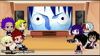 BNHA React to One Piece Part 7 (Zoro & Luffy) REUPLOAD