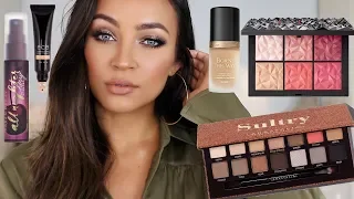 OLIVE TONED FALL GRWM USING NEW MAKEUP! | Stephanie Ledda