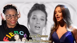Lucy Thomas - A Million Dreams(From “The Greatest Showman” ) | First Time Hearing | REACTION
