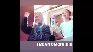 Meg Donnelly and Julia Butters Reenacting Disney’s Zombies